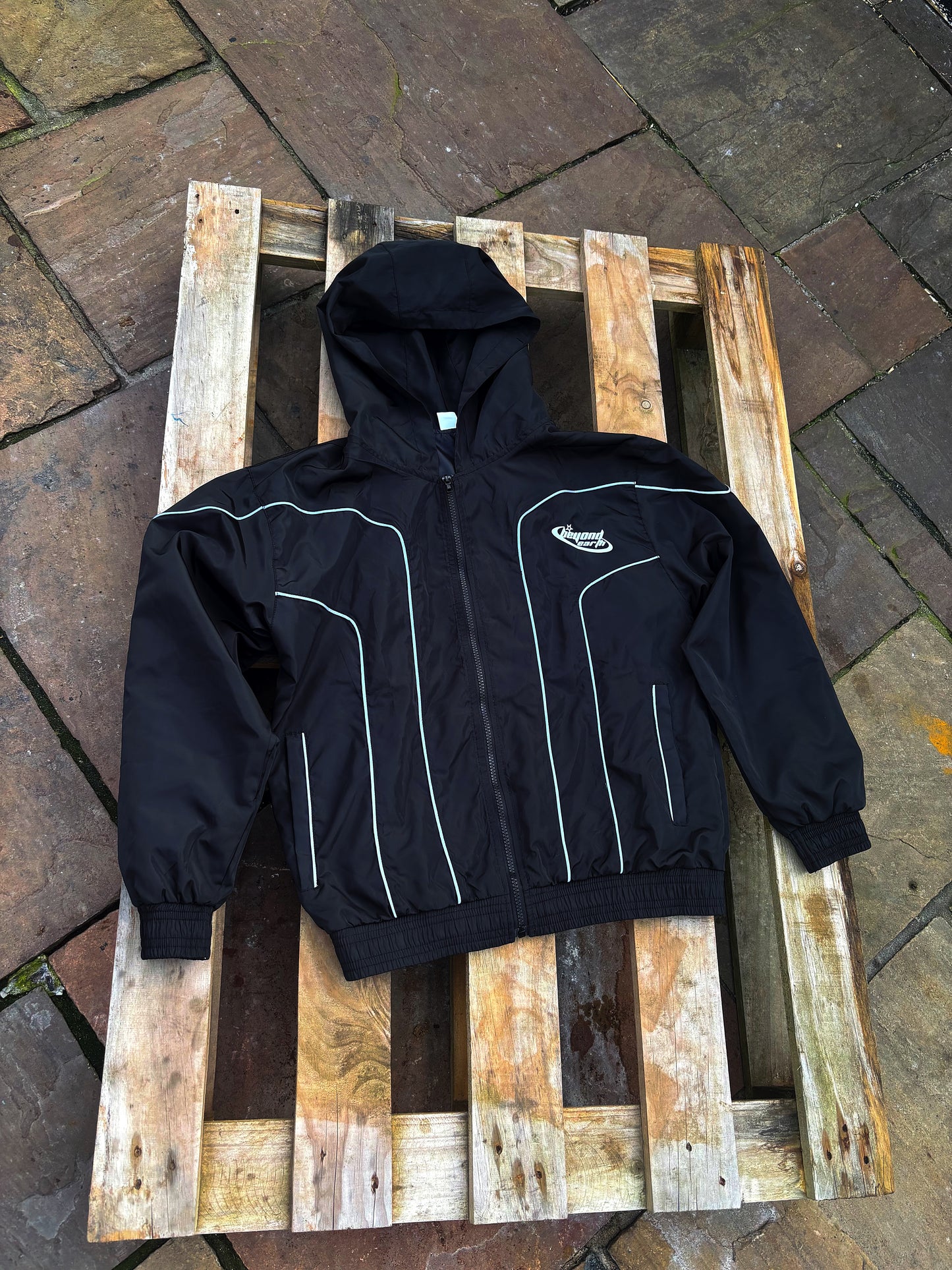 BE Windbreaker Jacket (Black)